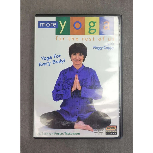 More Yoga for the Rest of Us with Peggy Cappy (DVD) Factory Sealed