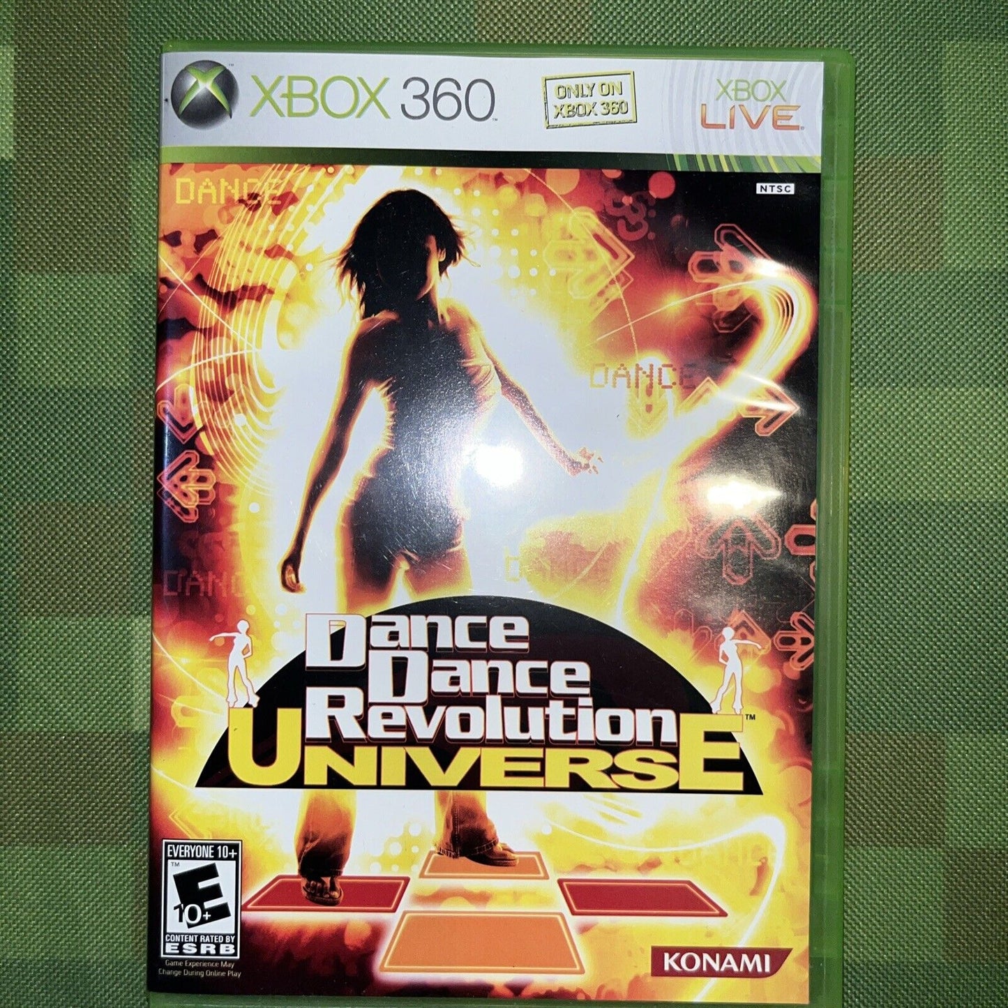 Dance Dance Revolution: Universe (Microsoft Xbox 360, 2007) With manua