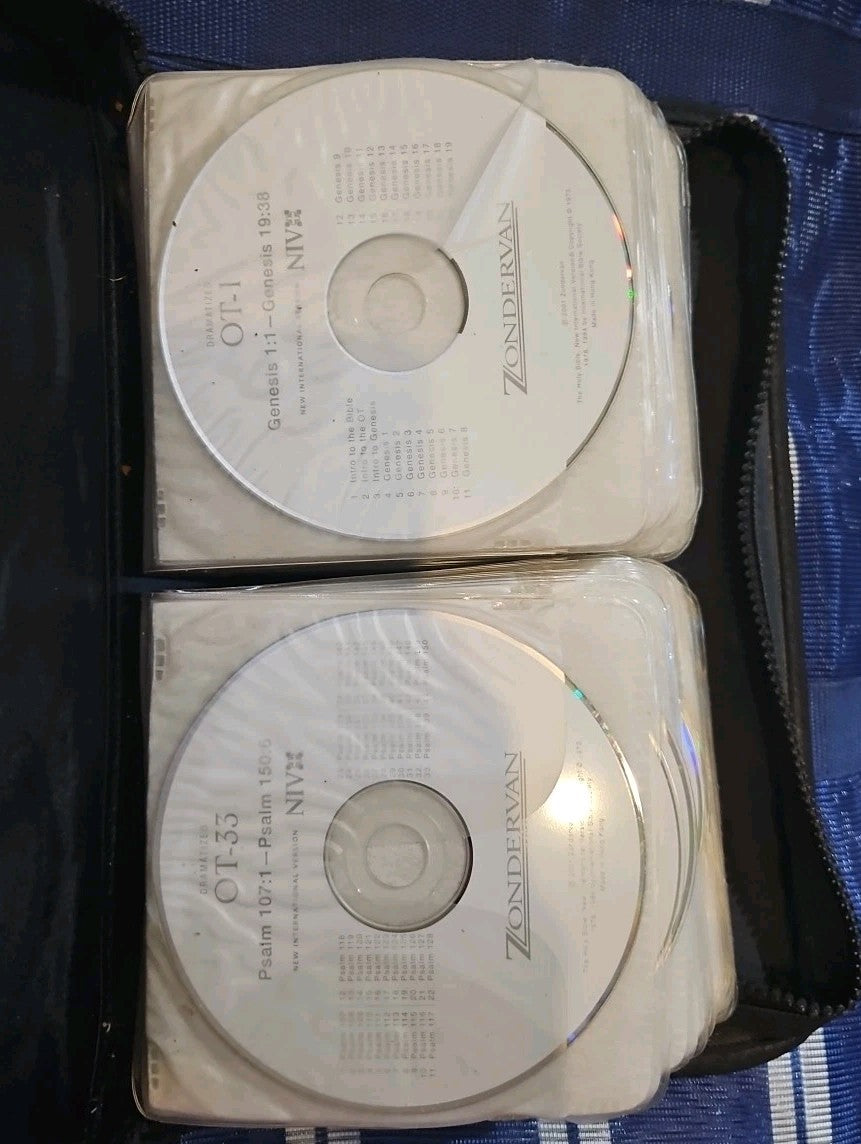 Zondervan NIV Old Testament And New Testament.  Missing 1 NT Disc