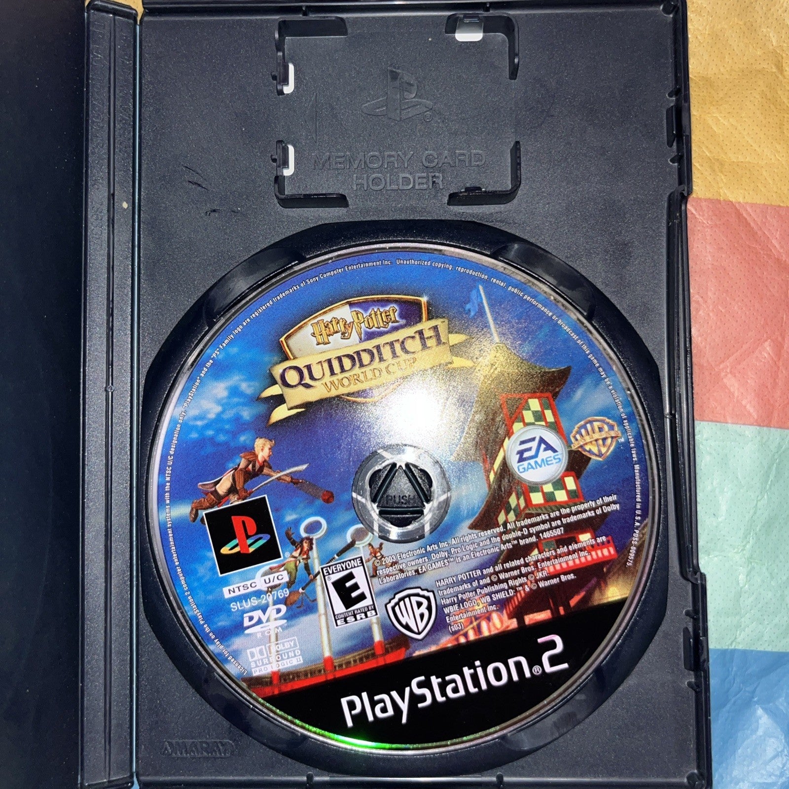 Harry Potter: Quidditch World Cup (PS2) Tested. No Manual. Original Case