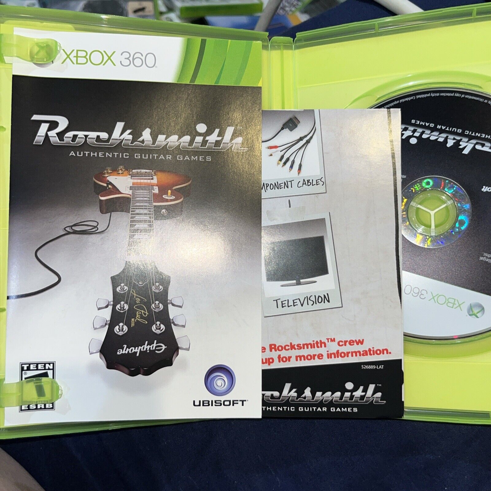 Rocksmith Best Buy Exclusive Edition Xbox 360 CIB, New Case. Manual. Tested