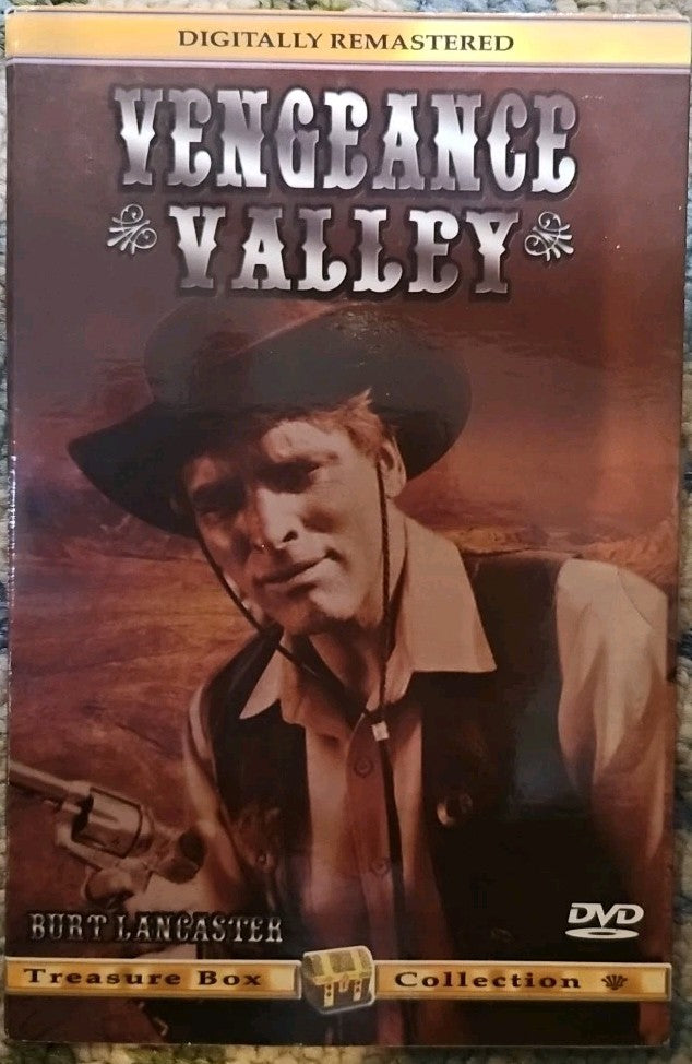 VENGEANCE VALLEY DVD Stars Burt Lancaster