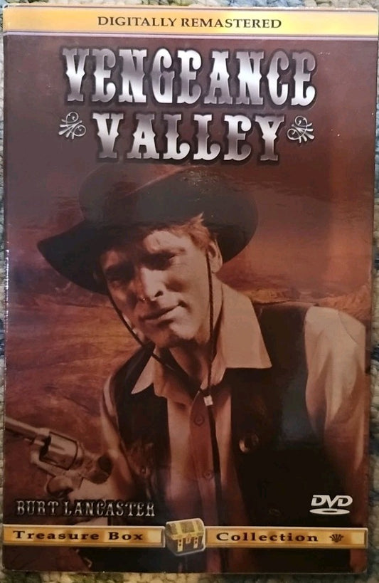 VENGEANCE VALLEY DVD Stars Burt Lancaster