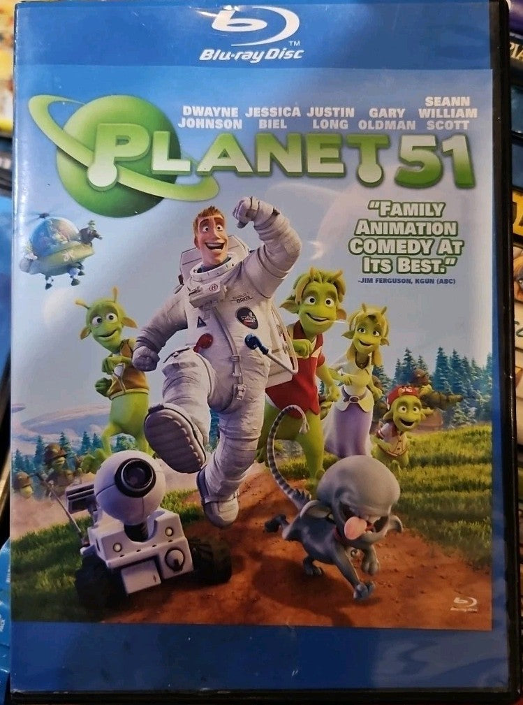Planet 51 (Bluray) Sealed. No Digital Download
