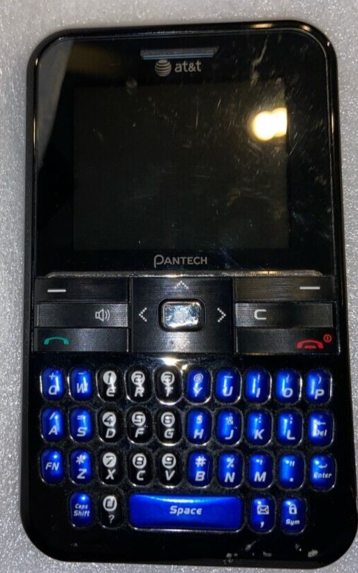  Pantech Slate C530 - Black (AT&T) Cellular Phone