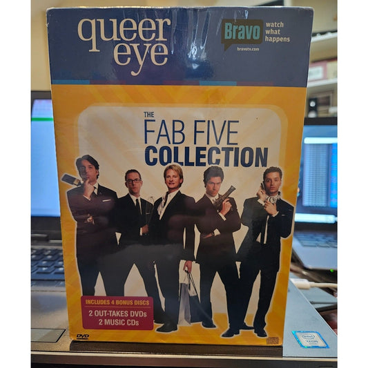 Queer Eye the Fab Five Collection (DVD) Brand New Sealed 4 DVD Set