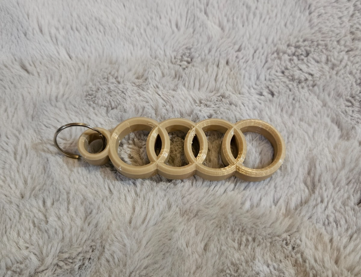 Audi Inspired 3D Printed Key Chains - Choose