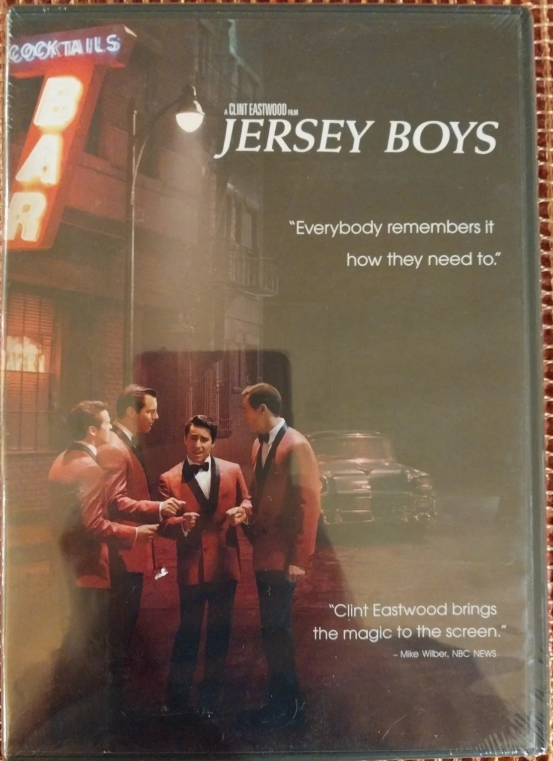 JERSEY BOYS (DVD, 2014) NEW, Sealed