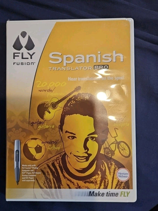 FLY Fusion -- Spanish Translator Pro (FLY Pentop Computer, 2007)
