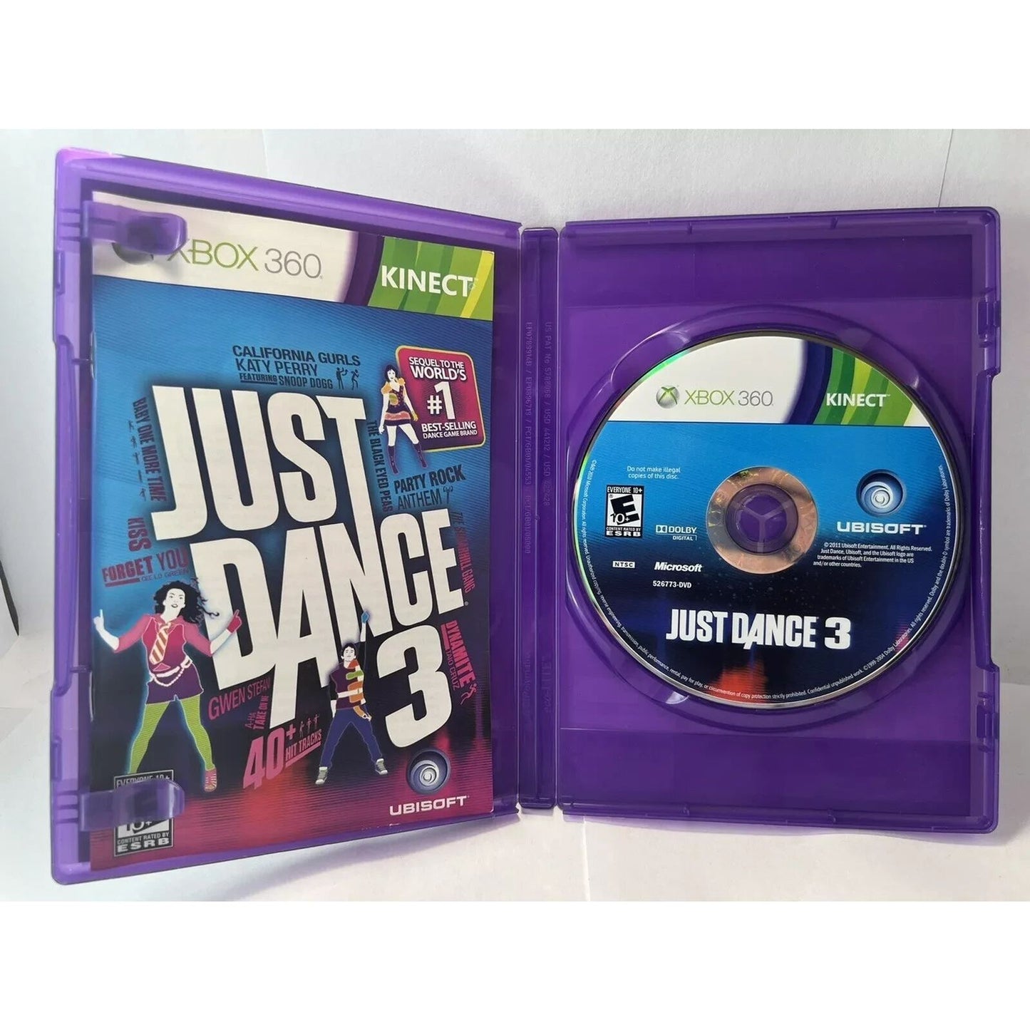 Just Dance 3 (Microsoft Xbox 360, 2011)