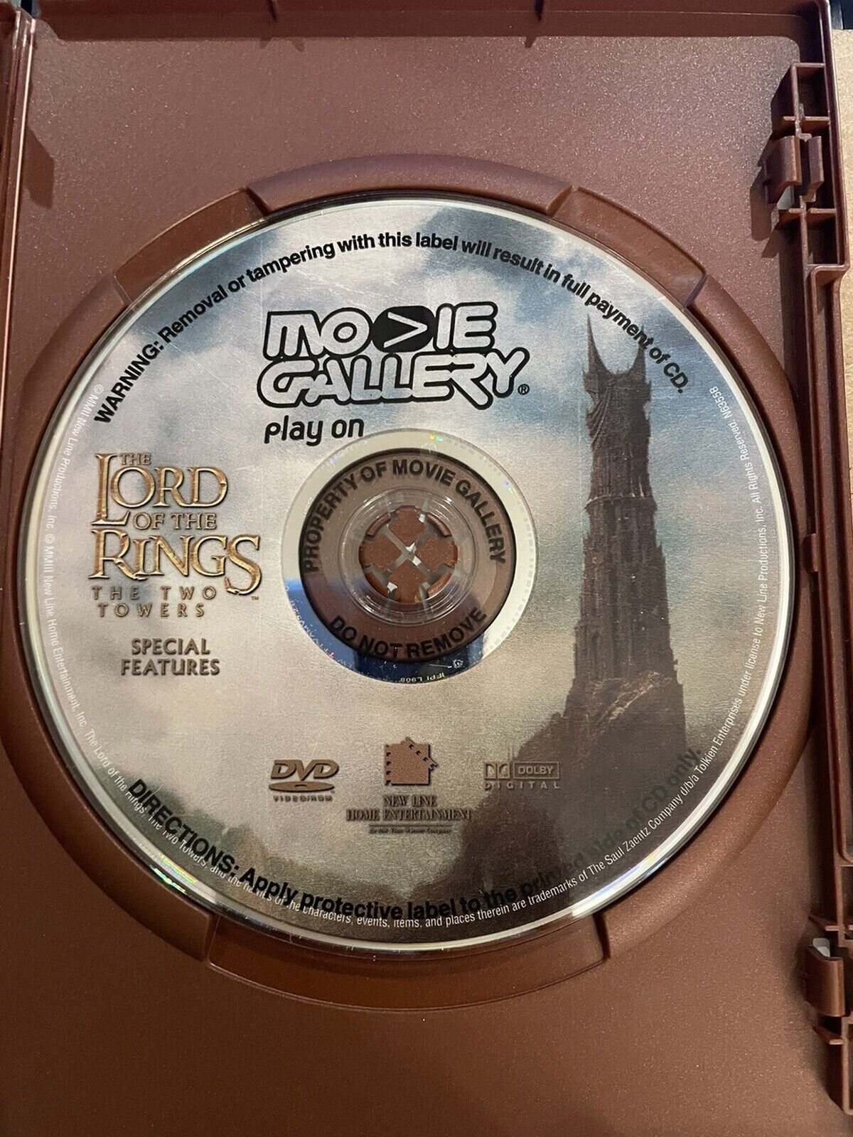 The Lord of the Rings: The Two Towers (DVD, 2002)