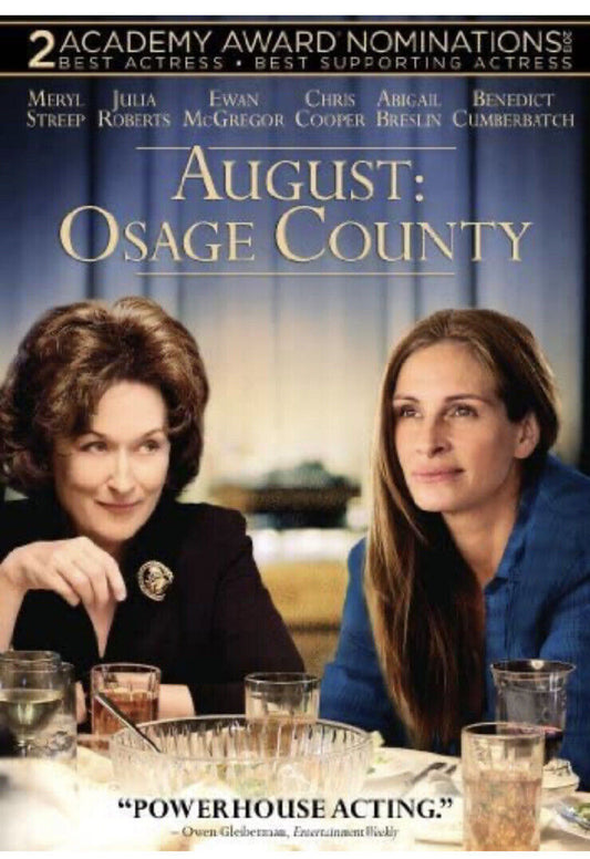 August: Osage County DVD Promo 2013 NEW Sealed Free Shipping