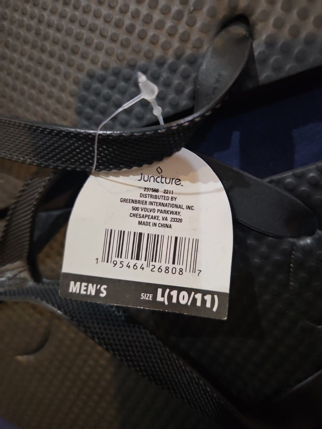 Juncture Men's 8/9 Flip Flops / Sandals