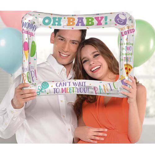Baby Shower 'Ready to Pop' Inflatable Frame (1ct)