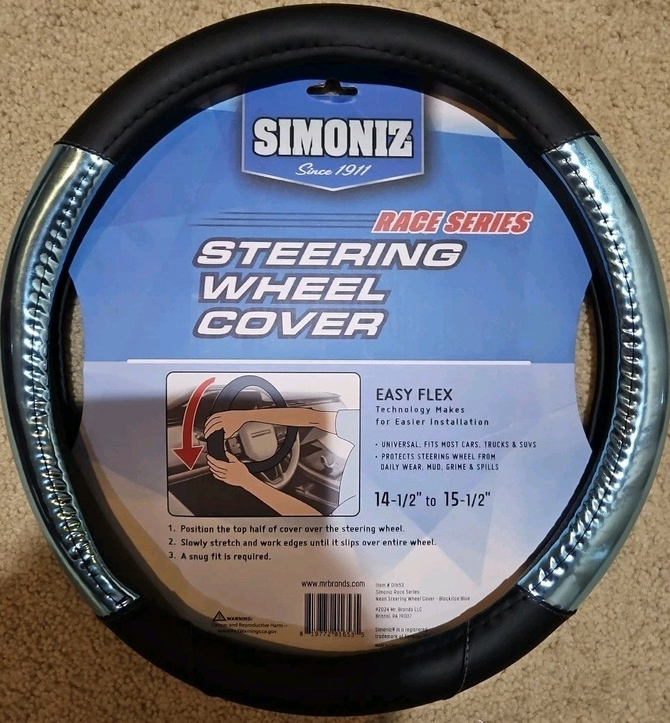 Simoniz 14.5 To 15.5 Universal Steering Wheel Cover