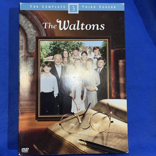 Waltons: Season 3 (DVD) Tested. Missing Disc 4