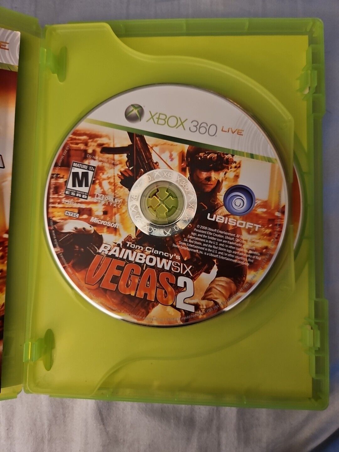 Tom Clancy's Rainbow Six: Vegas 2 + Endwar Bonus Disc (Xbox 360)