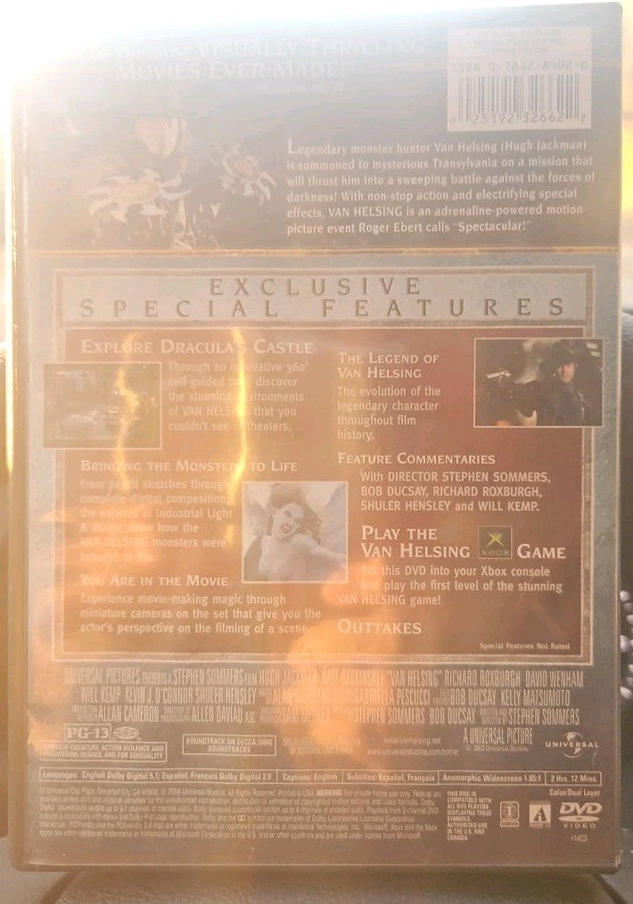 Van Helsing (DVD, 2004) Tested