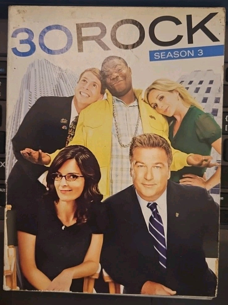 30 Rock Season 3 (DVD) MISSING OUTER SLEEVE