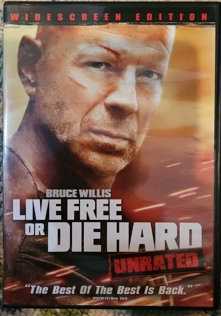 Live Free or Die Hard (DVD, 2007) New