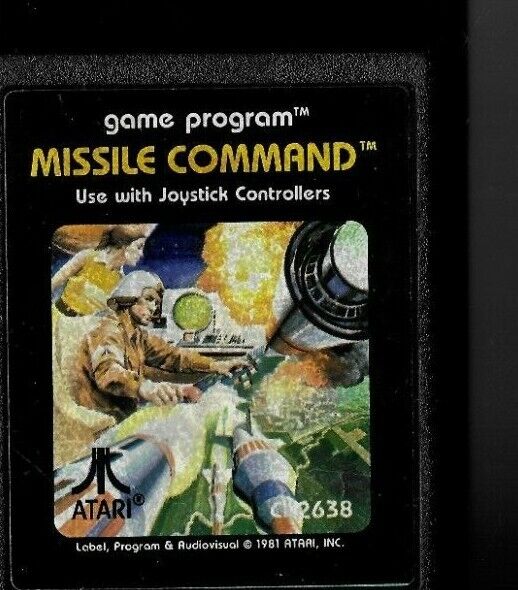 Atari Game Cartridges - Choose the Drop-Down List