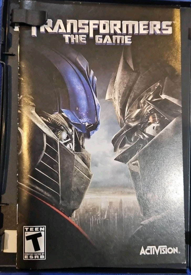Transformers: The Game Greatest Hits (PS2) W/ Manual + Bonus Disc. Mint. Tested