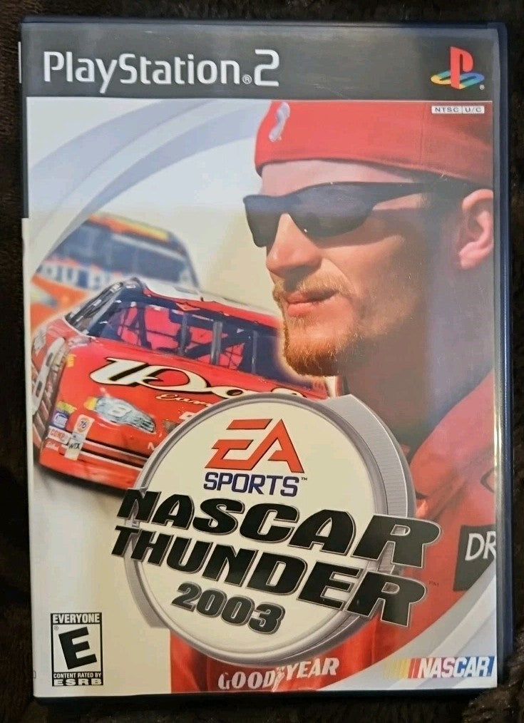 Nascar Thunder 2003 - Sony PlayStation 2. No Game. Case. Artwork. Manual ONLY