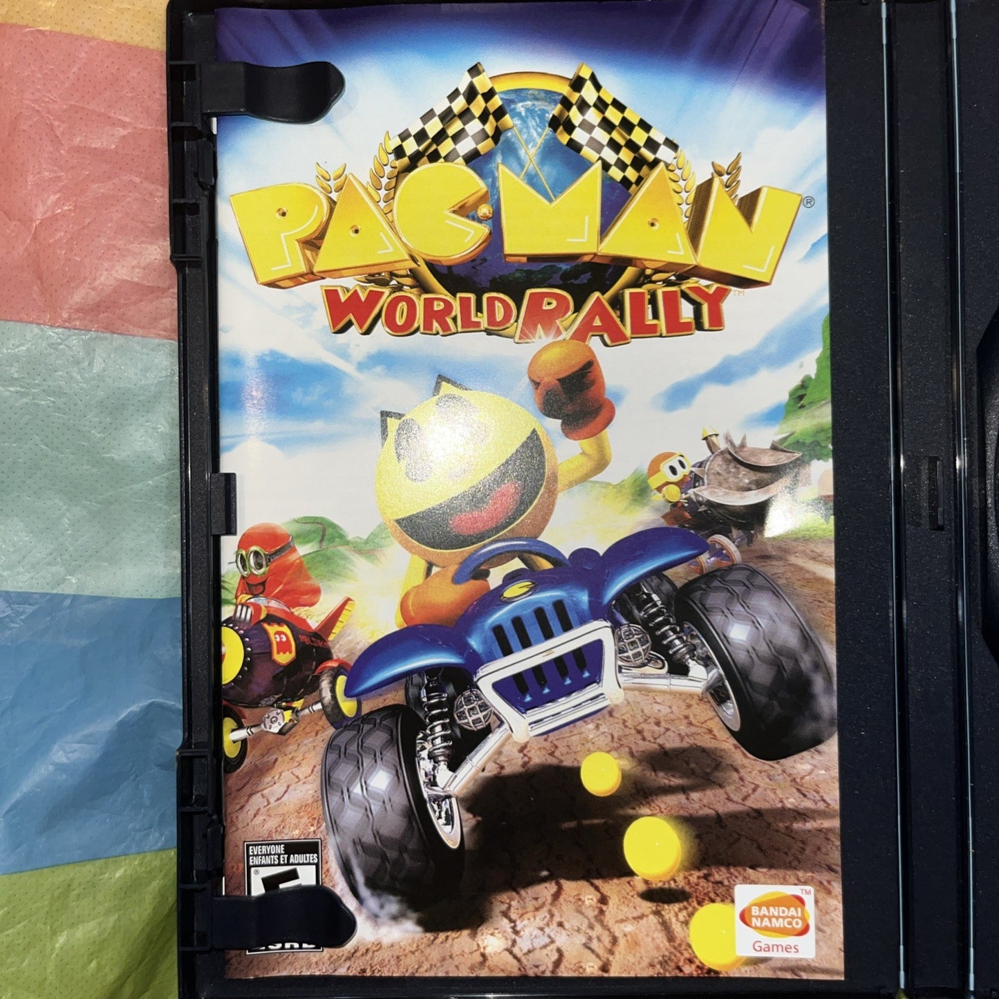 Pac-Man World 3 + PAC-Man World Rally Set  (PS2) Tested. Manuals +Original Cases