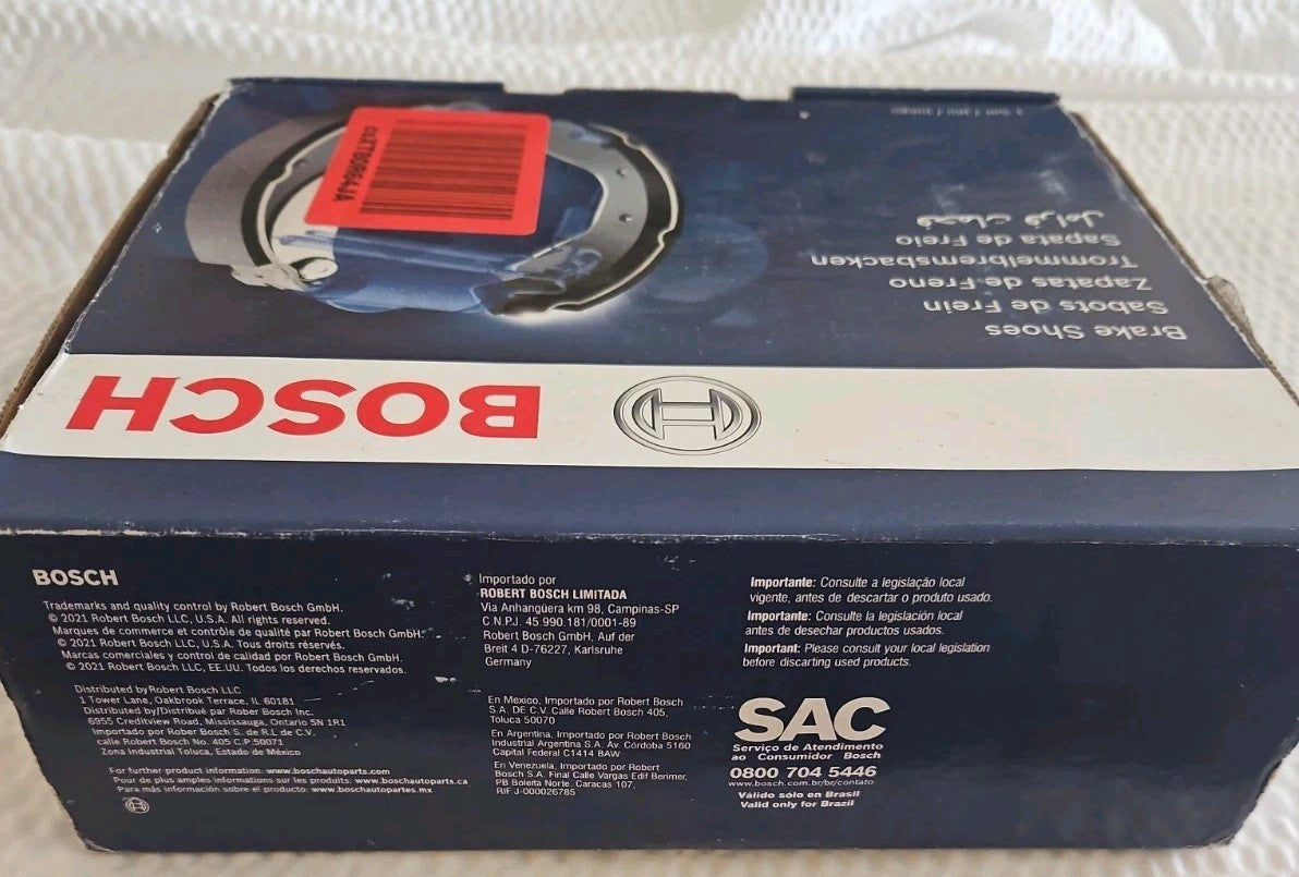 Genuine Bosch Bosch Parking Brake Shoe Set BS854