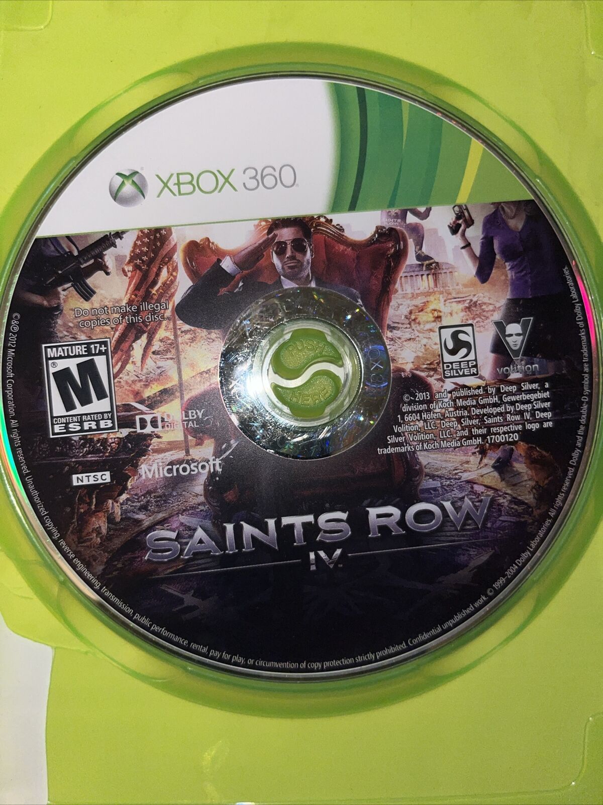Saints Row IV - Xbox 360 (Commander in C VideoGames