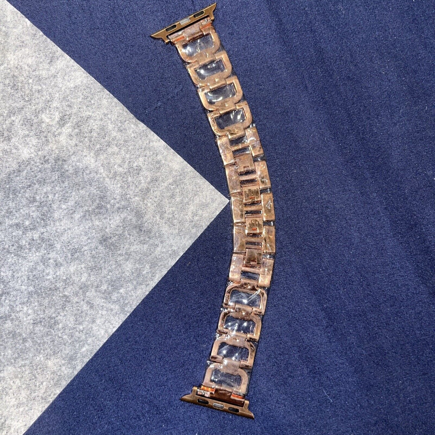 Brass Link Apple Watch Band 42/44/45mm Series 7, 8, 9