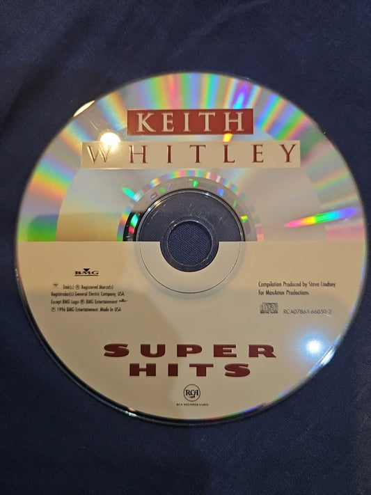 Keith Whitley Super Hits (CD) DISC ONLY