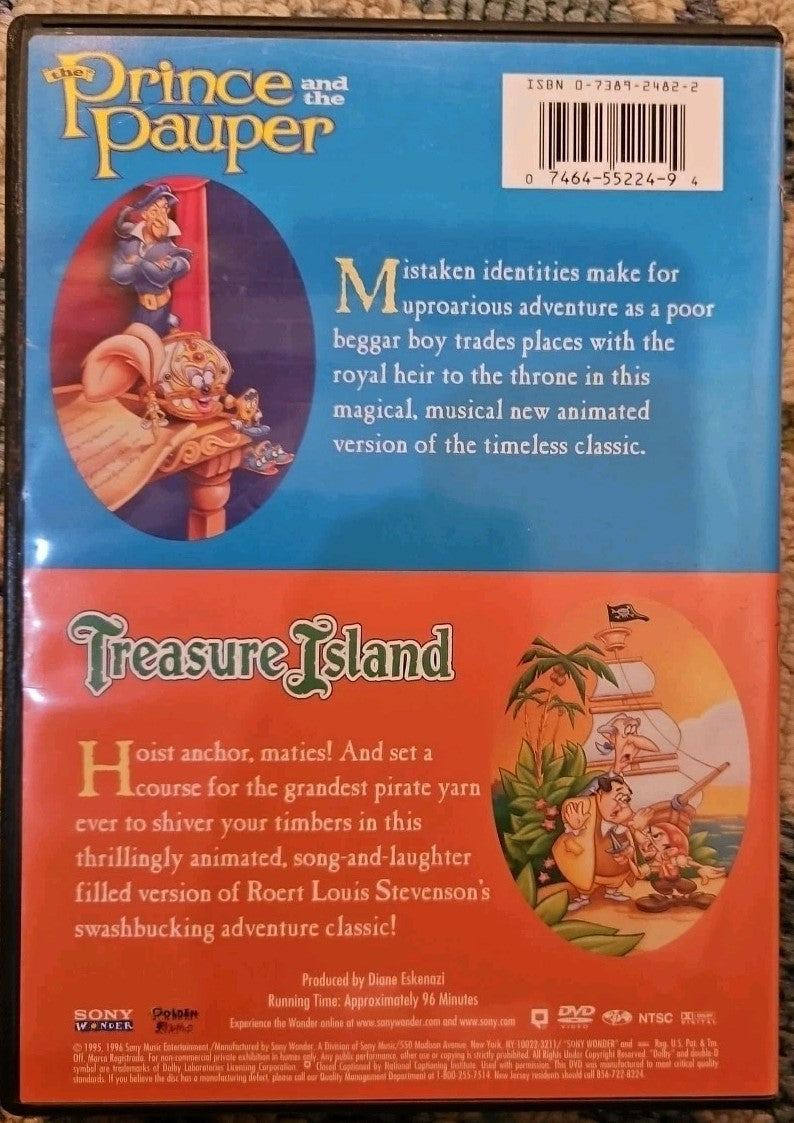 Enchanted Tales - The Prince and the Pauper/Treasure Island - Double Feature...