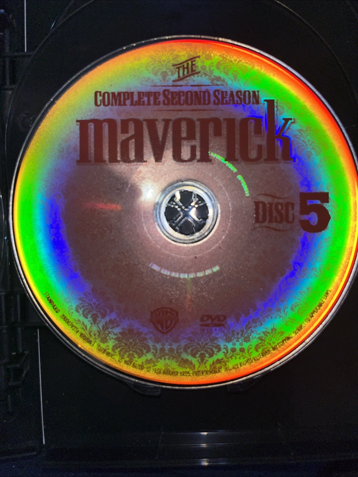 Maverick: the Complete Second Season (DVD, 1958) Missing Disc 1 & 3