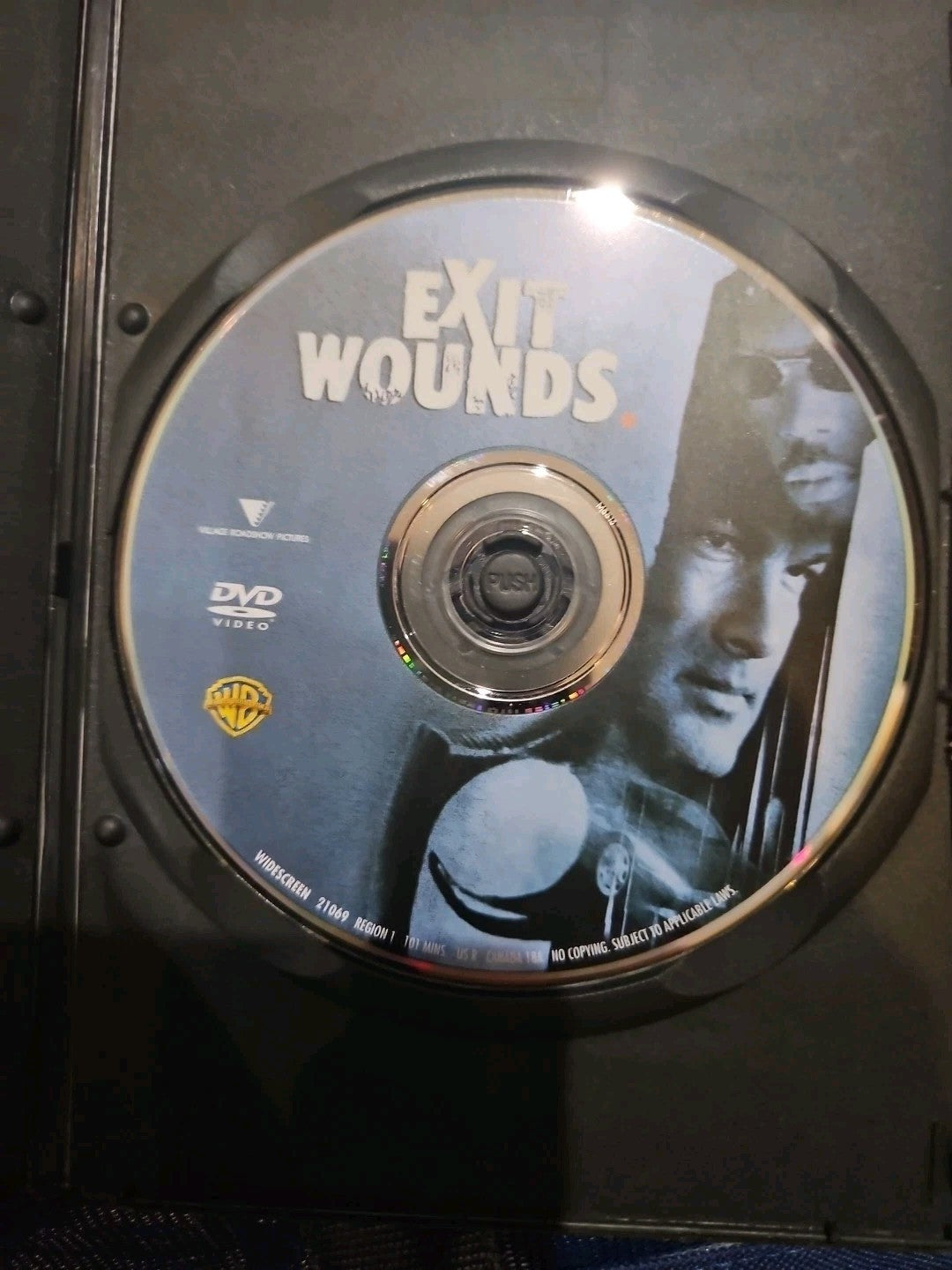 Exit Wounds (DVD, 2001) Cropped artwork tested, slim case