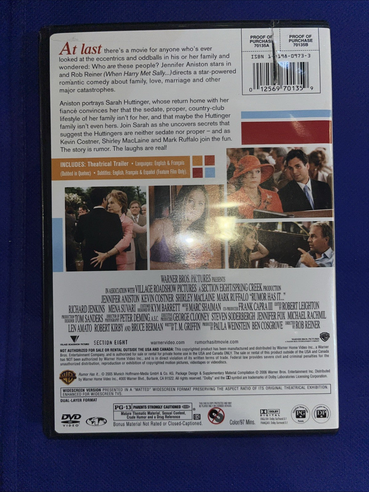 Rumor Has It (DVD, 2005)