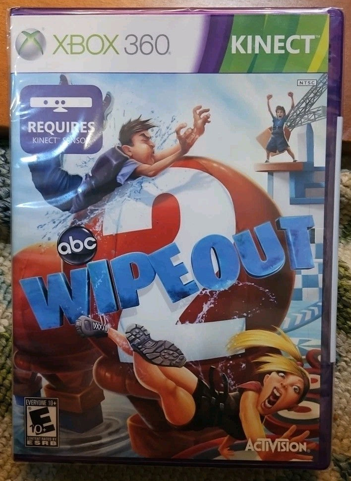 Wipeout 2 (Microsoft Xbox 360, 2011) Tested. No Scratches. New Case. Resealed