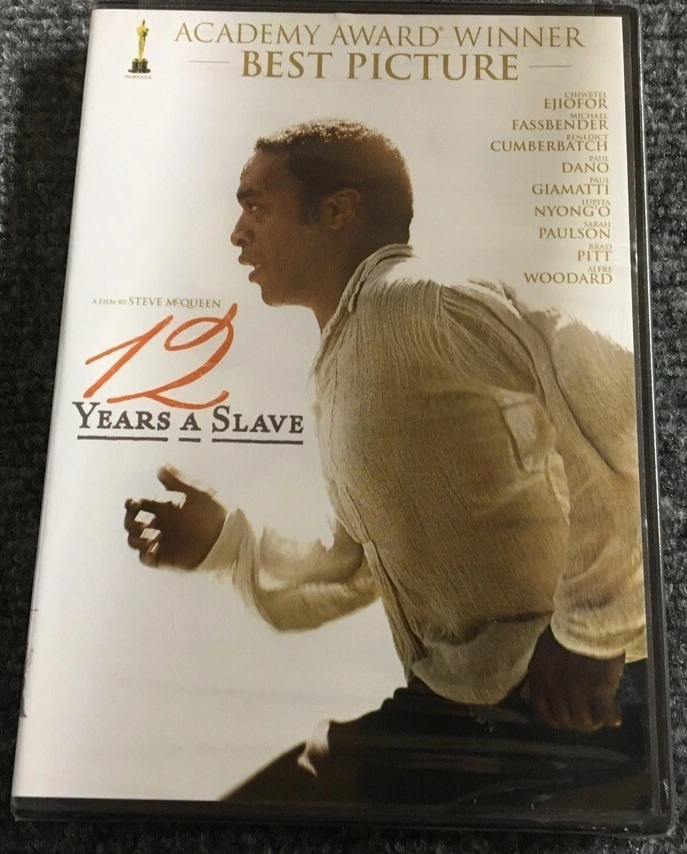 12 Years a Slave DVD  Brad Pitt              By Steve Mcqueen ￼￼ Rated R ~NEW~￼
