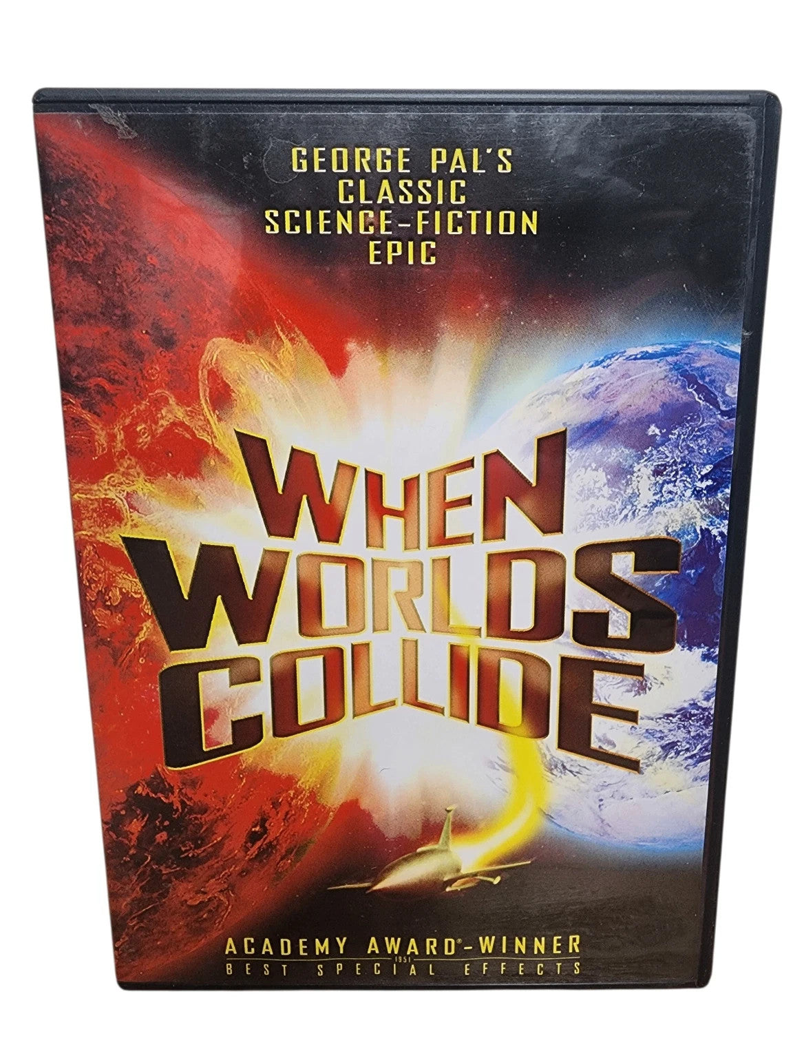 When Worlds Collide (DVD) Tested. New Case