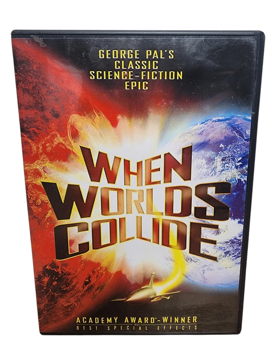 When Worlds Collide (DVD) Tested. New Case