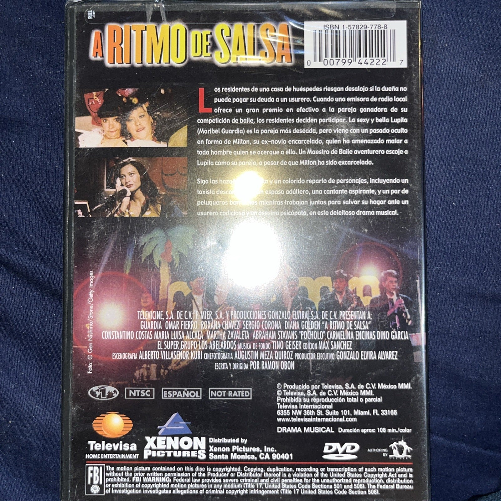 A Ritmo de Salsa (DVD, 2003, Spanish Language Release Only)