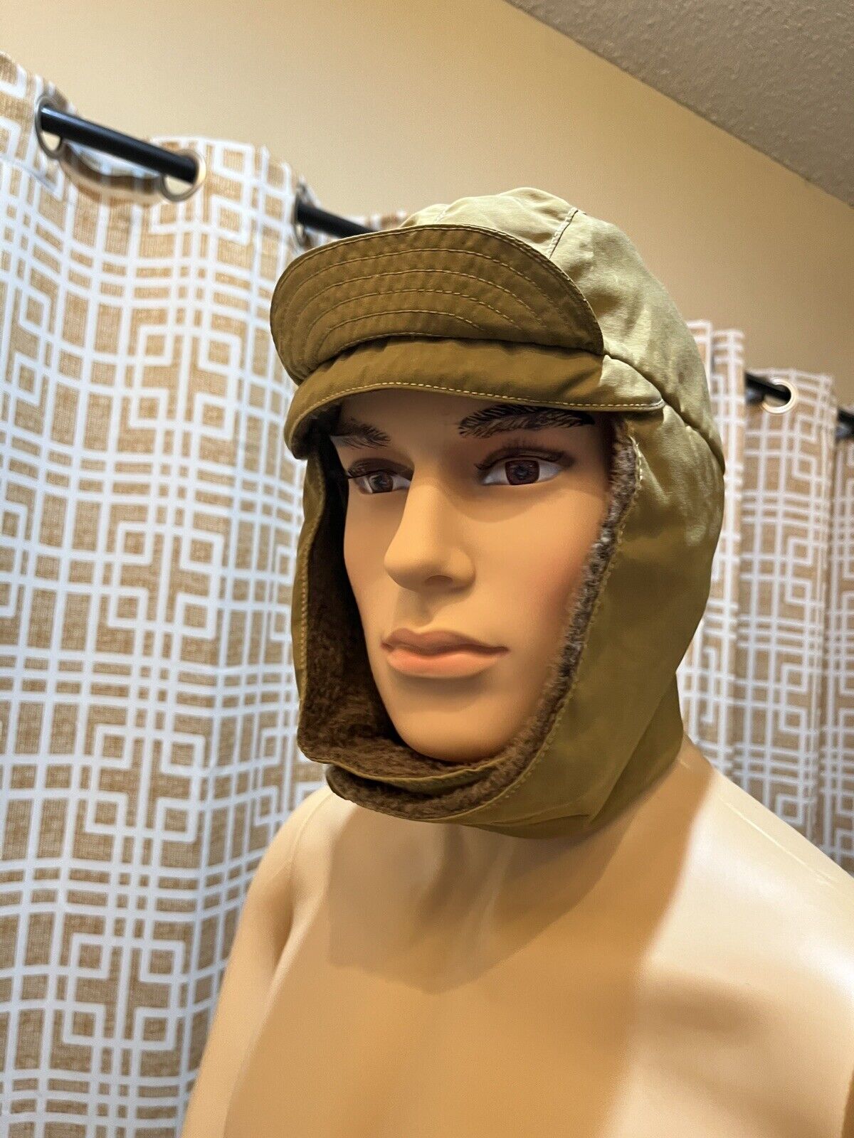 Aviator Ushanka Winter Fleece Cap Ski Warm Trapper Hat With Ear Flaps Adjustable