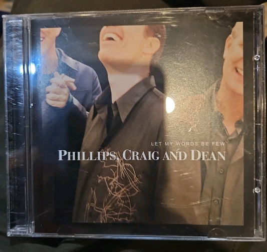 Let My Words Be Few by Craig & Dean Phillips (CD, 2001) New Sealed
