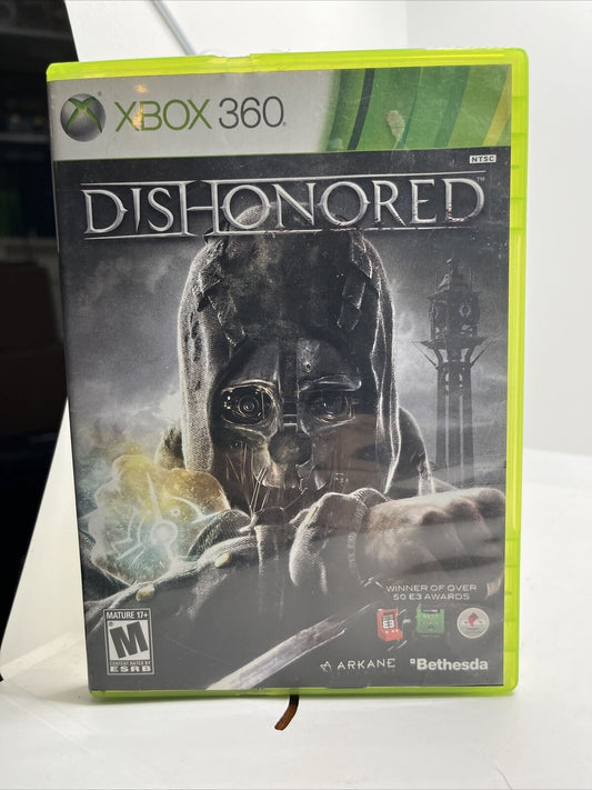 Dishonored (Microsoft Xbox 360, 2012) CIB. New Case. Tested