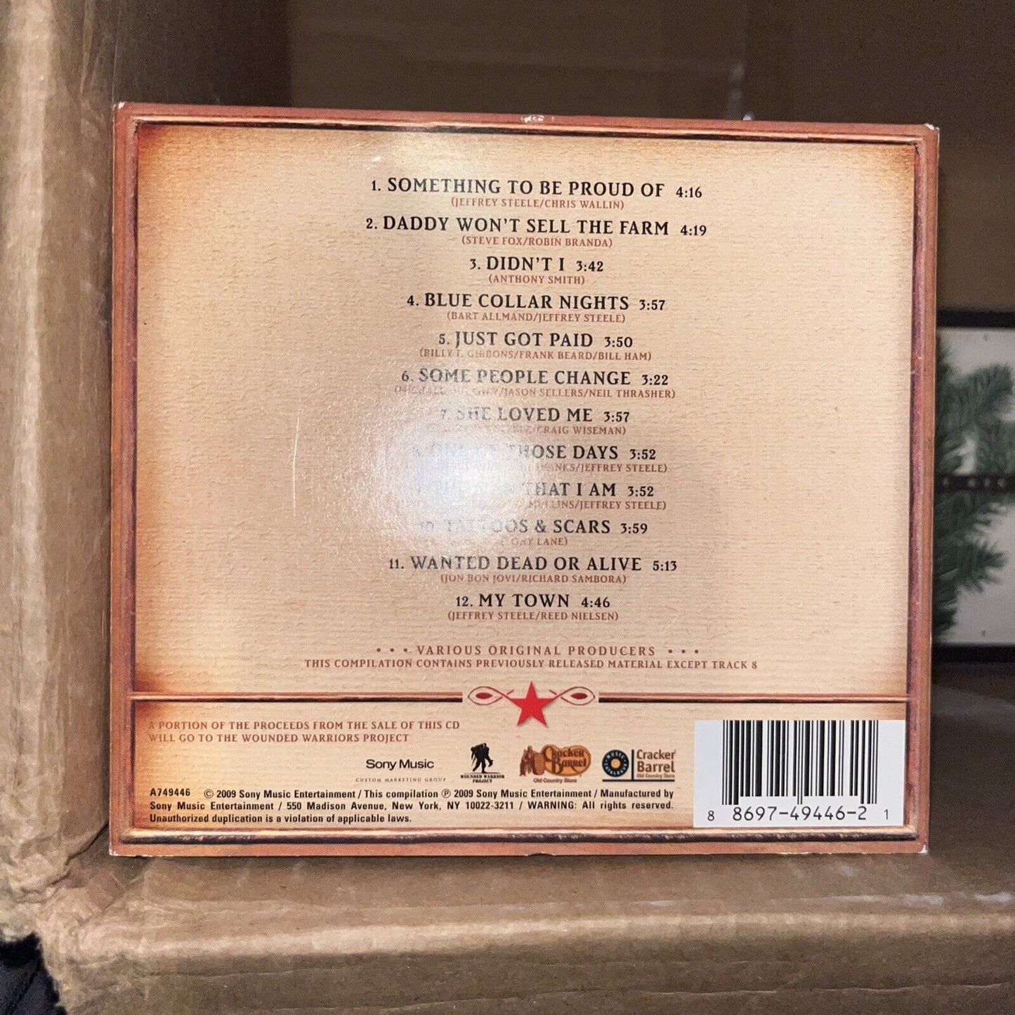 For Our Heroes [Digipak] by Montgomery Gentry (CD, Jun-2009, Sony Music...