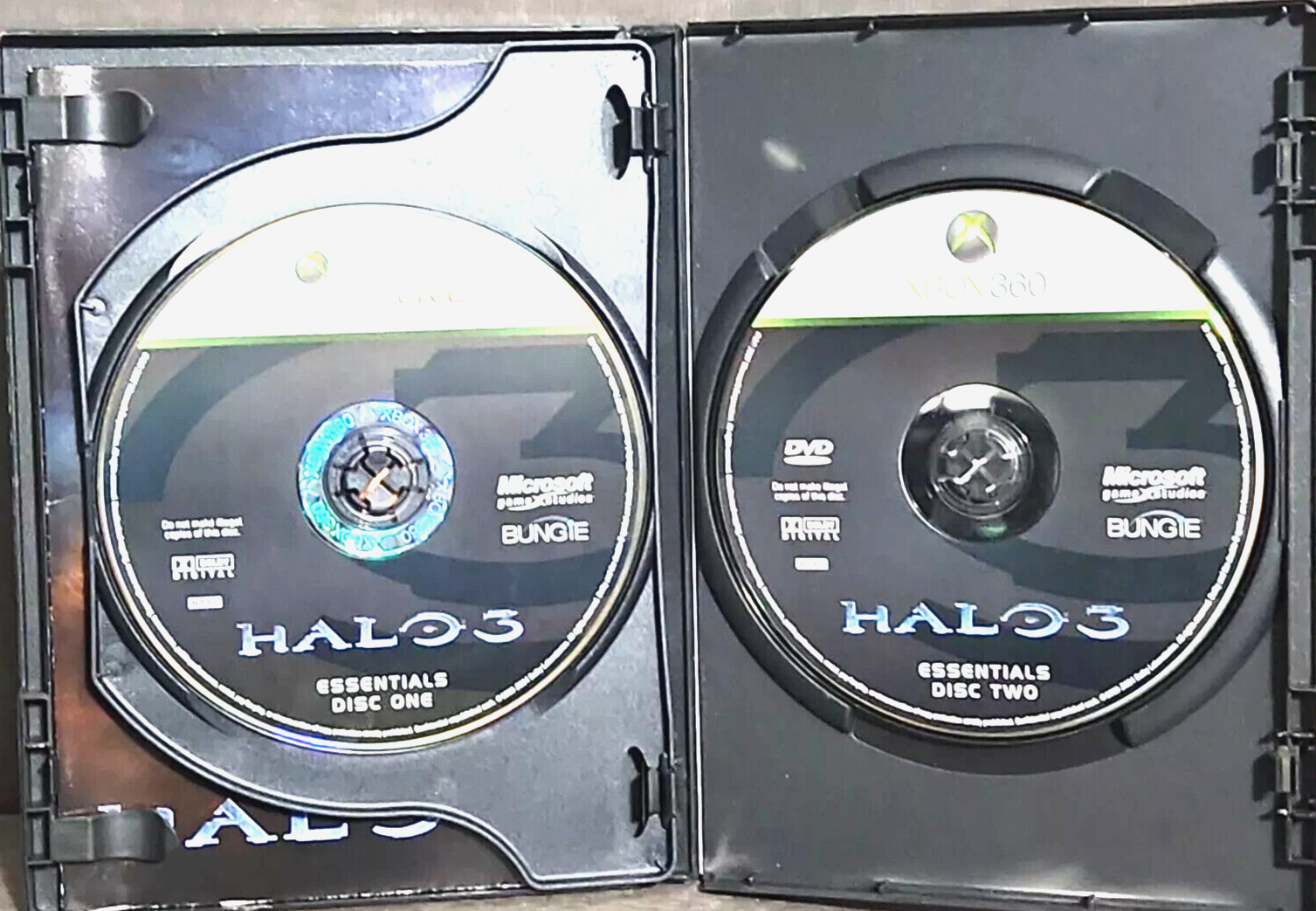 Halo 3 Essentials (Xbox 360) CIB. New Case. Tested. Requires Halo 3 Game
