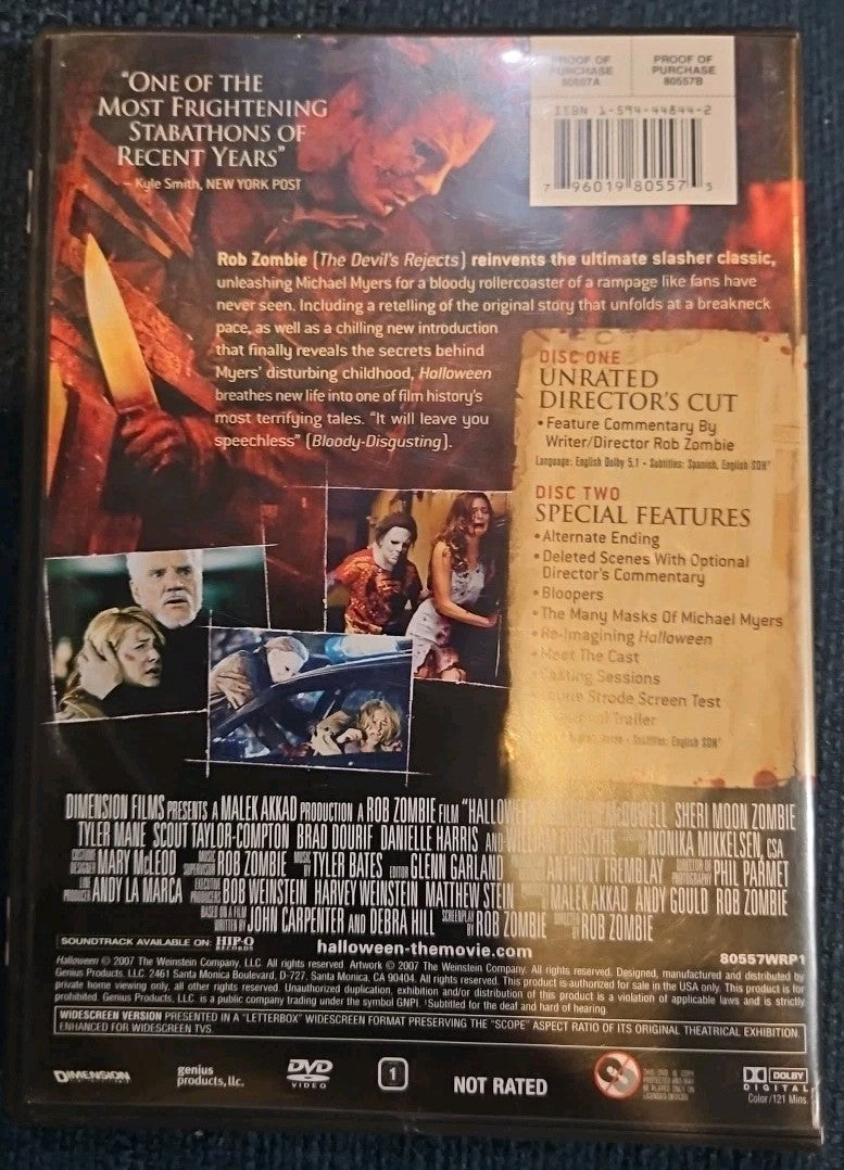 Halloween (DVD, 2007)