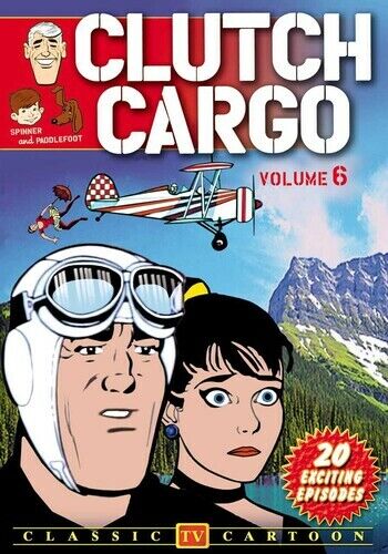 Clutch Cargo: Volume 6 (DVD, 1959) Library Edition