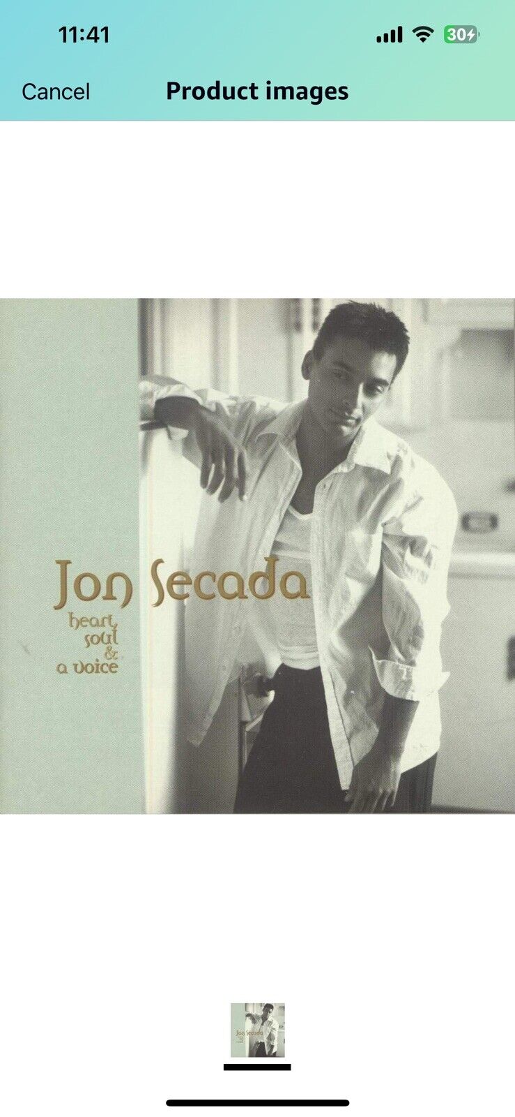 Heart, Soul, & a Voice by Jon Secada Cd
