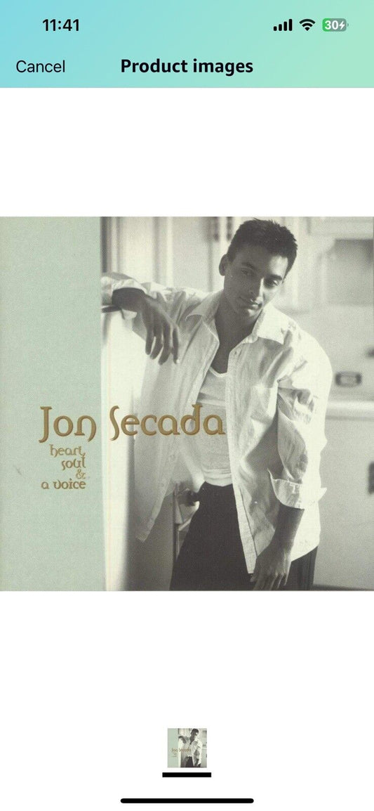 Heart, Soul, & a Voice by Jon Secada Cd